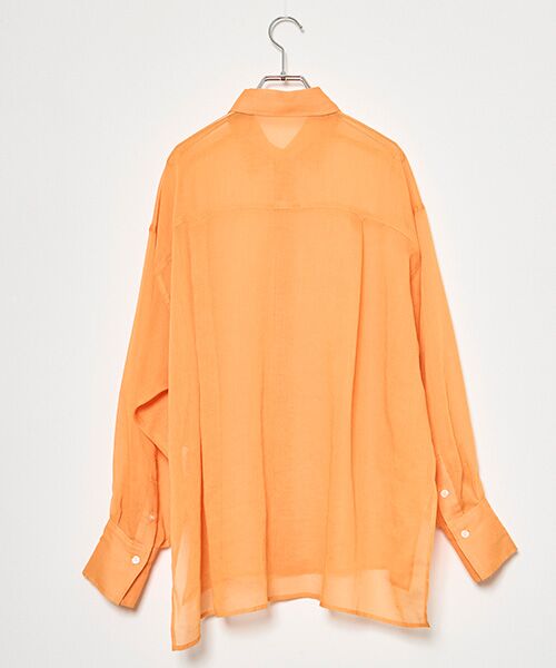 EPELER / イプリ シャツ・ブラウス | ソフトオーガンジーシャツ | 詳細12