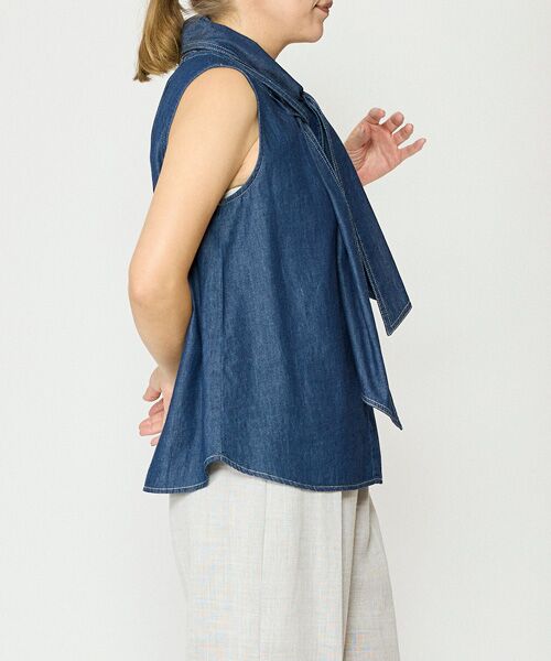 EPELER / イプリ シャツ・ブラウス | ライトオンスデニムブラウス | 詳細5