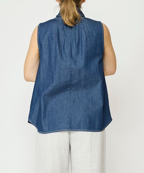 EPELER / イプリ シャツ・ブラウス | ライトオンスデニムブラウス | 詳細7