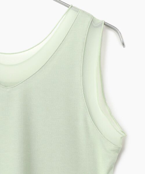 EPELER / イプリ タンクトップ | フライスタンクトップ | 詳細11