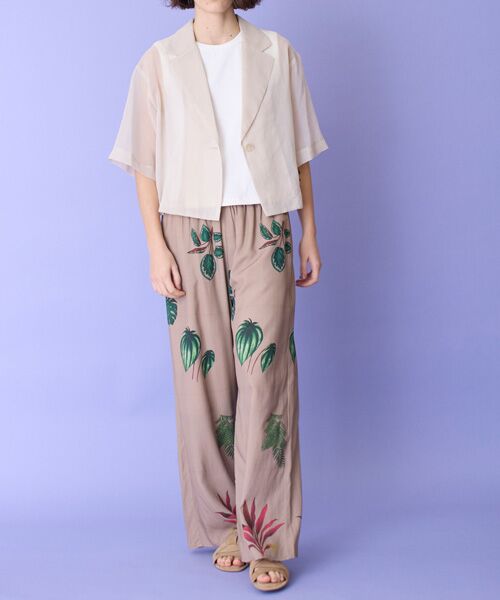 EPELER / イプリ その他パンツ | フラワープリントパンツ | 詳細10