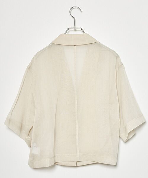 EPELER / イプリ テーラードジャケット | ソフトオーガンジージャケット | 詳細11