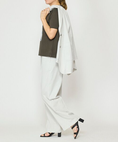 EPELER / イプリ テーラードジャケット | サッカーストライプジャケット | 詳細5