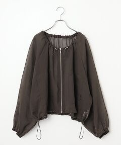 EPELER / イプリ ブルゾン | ソフトオーガンジーブルゾン