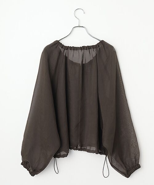 EPELER / イプリ ブルゾン | ソフトオーガンジーブルゾン | 詳細1