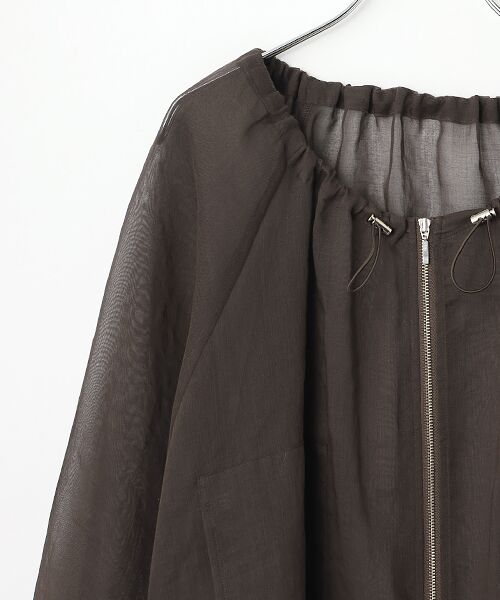 EPELER / イプリ ブルゾン | ソフトオーガンジーブルゾン | 詳細2