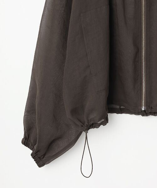 EPELER / イプリ ブルゾン | ソフトオーガンジーブルゾン | 詳細3