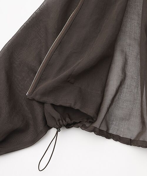 EPELER / イプリ ブルゾン | ソフトオーガンジーブルゾン | 詳細4