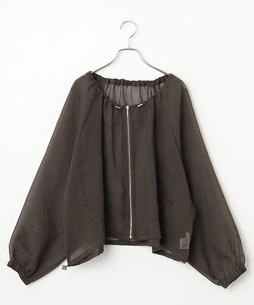 EPELER / イプリ ブルゾン | ソフトオーガンジーブルゾン | 詳細5