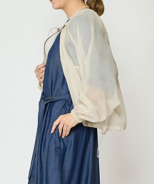 EPELER / イプリ ブルゾン | ソフトオーガンジーブルゾン | 詳細7