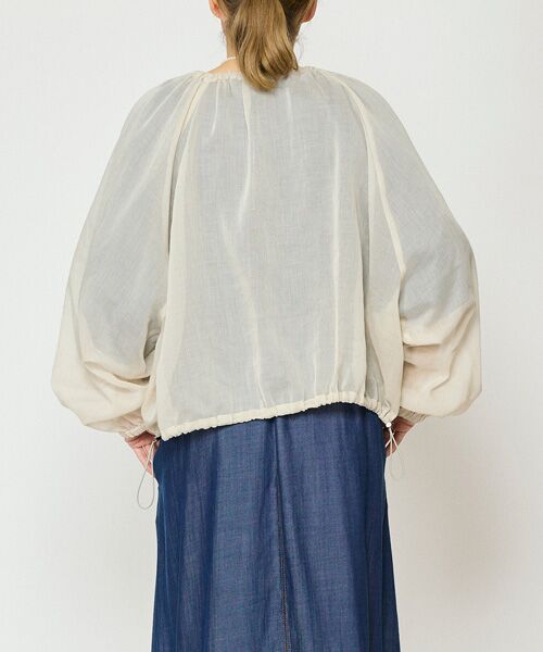 EPELER / イプリ ブルゾン | ソフトオーガンジーブルゾン | 詳細8