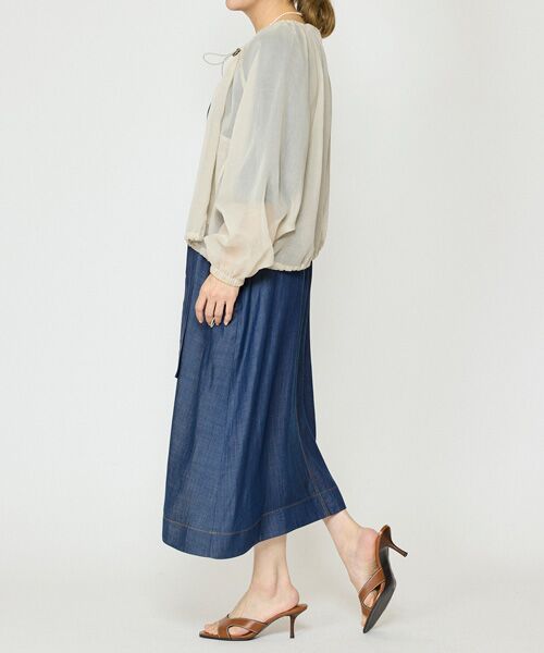 EPELER / イプリ ブルゾン | ソフトオーガンジーブルゾン | 詳細10