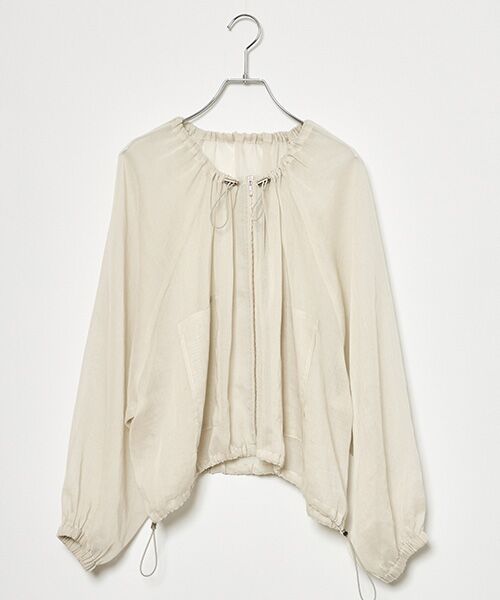 EPELER / イプリ ブルゾン | ソフトオーガンジーブルゾン | 詳細11