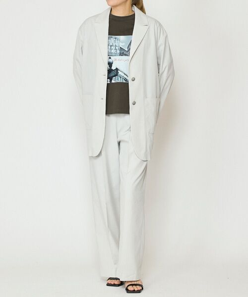 EPELER / イプリ スラックス・ドレスパンツ | サッカーストライプパンツ | 詳細4