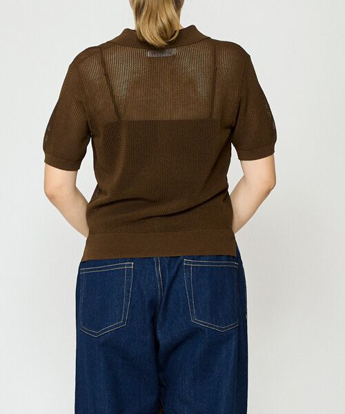 EPELER / イプリ ニット・セーター | コットンメッシュポロニット | 詳細2