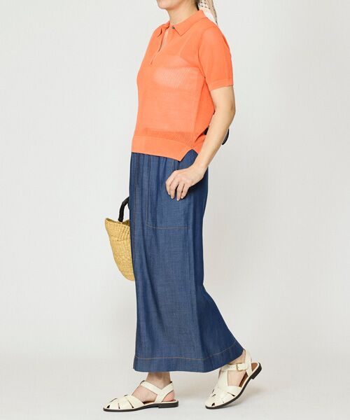 EPELER / イプリ ニット・セーター | コットンメッシュポロニット | 詳細14