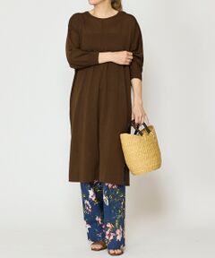 EPELER / イプリ ミニ丈・ひざ丈ワンピース | コットン2WAYワンピース