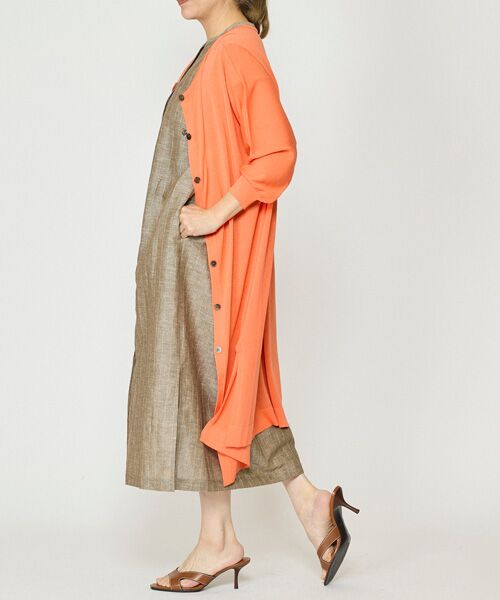 EPELER / イプリ ミニ丈・ひざ丈ワンピース | コットン2WAYワンピース | 詳細15