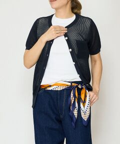 EPELER / イプリ ニット・セーター | コットンメッシュカーディガン