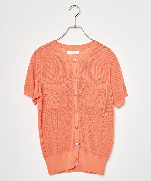 EPELER / イプリ ニット・セーター | コットンメッシュカーディガン | 詳細14