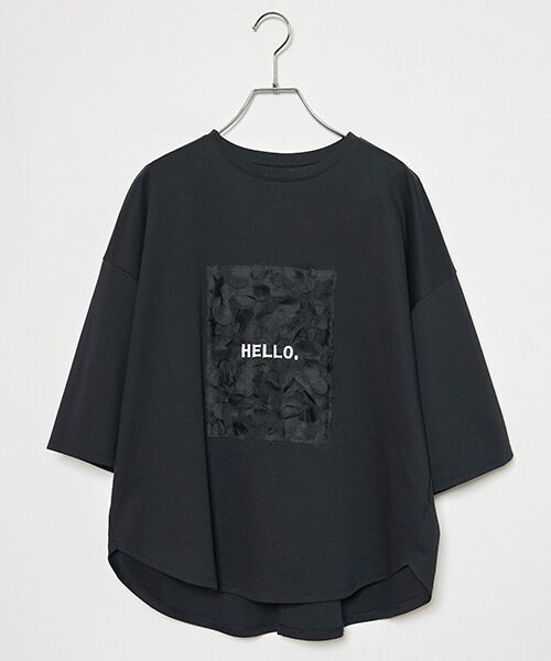 EPELER / イプリ Tシャツ | サークルチュールトリミングTシャツ | 詳細7
