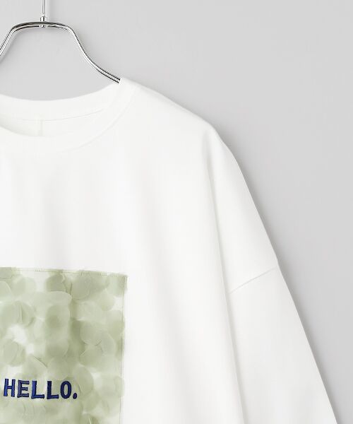 EPELER / イプリ Tシャツ | サークルチュールトリミングTシャツ | 詳細11
