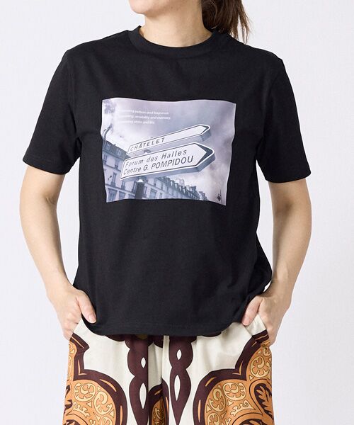 EPELER / イプリ Tシャツ | フォトプリントTシャツ（クロ）