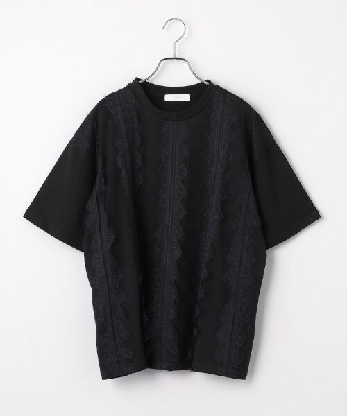 EPELER / イプリ Tシャツ | レーストリミングTシャツ（クロ）