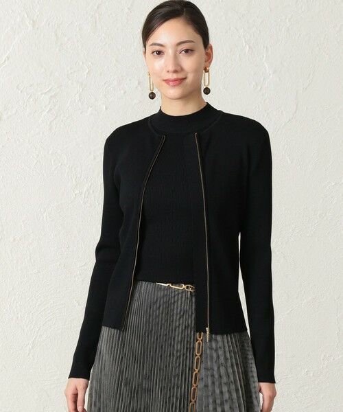 セール La Maglia ジップアップニットカーディガン ニット セーター Epoca エポカ ファッション通販 タカシマヤファッションスクエア