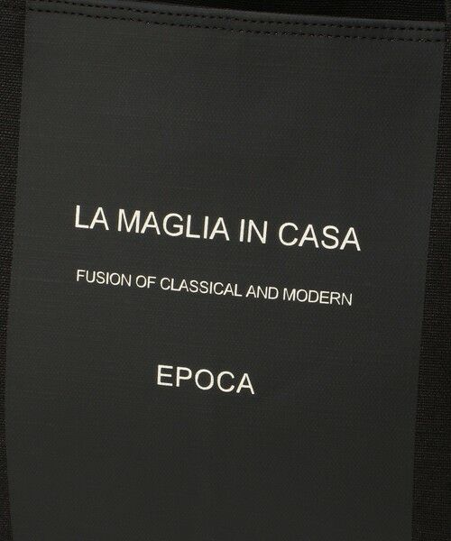 EPOCA / エポカ トートバッグ | 【店舗限定】【 LA MAGLIA IN CASA 】 レタリングキャンバス | 詳細5