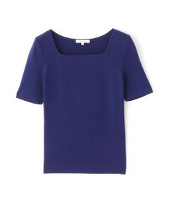 EPOCA / エポカ ニット・セーター | キュプラベーシック　半袖ニット【2022年秋冬モデル】