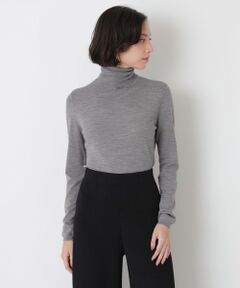 EPOCA / エポカ ニット・セーター | SLOWOOL　ベーシックタートルネックニット【2022年秋冬モデル】