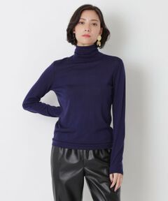 EPOCA / エポカ ニット・セーター | SLOWOOL　ベーシックタートルネックニット【2022年秋冬モデル】