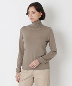 EPOCA / エポカ ニット・セーター | SLOWOOL　ベーシックタートルネックニット【2022年秋冬モデル】