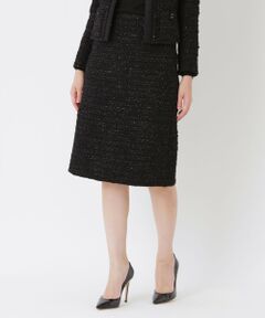 EPOCA / エポカ ロング・マキシ丈スカート | ファンシーツイード　セミフレアスカート