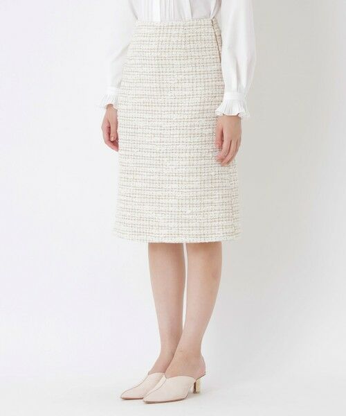 EPOCA / エポカ ロング・マキシ丈スカート | ファンシーツイード　セミフレアスカート | 詳細5