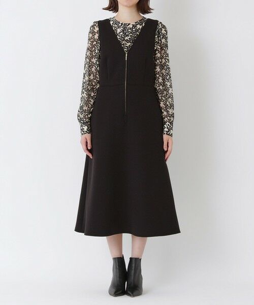 セール】 【LA MAGLIA IN CASA】ダンボールニット ジャンパースカート