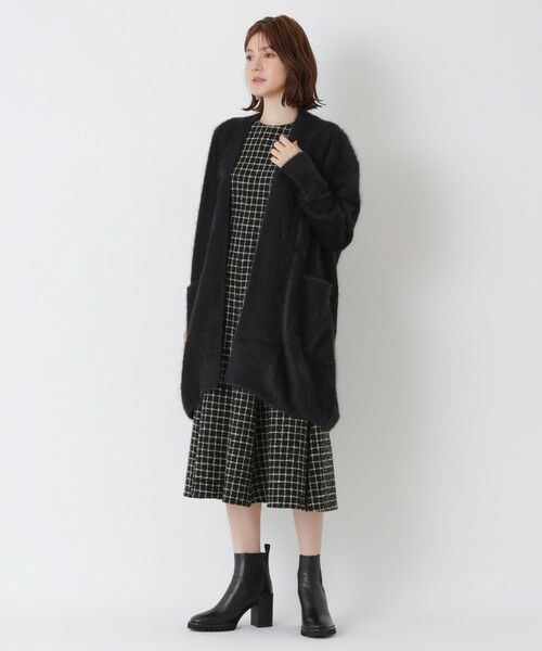 2年保証』 【期間限定SALE】WEEKENDMAXMARA 黒 ロングカーディガン ...