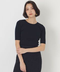 EPOCA / エポカ ニット・セーター | 【EPOCA Marino】キュプラベーシック　半袖ニット