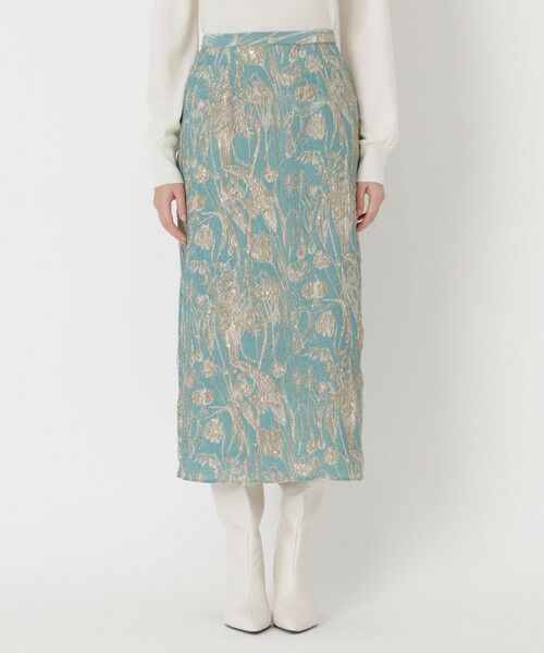 EPOCA / エポカ ロング・マキシ丈スカート | グリッターフィオーレ　タイトスカート | 詳細3