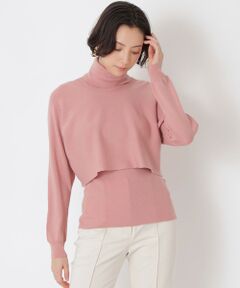 EPOCA / エポカ ニット・セーター | スーパーファインウール　デザインニットプルオーバー