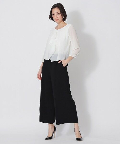 EPOCA / エポカ カットソー | シフォンコンビカットソー【2023年春夏モデル】 | 詳細1