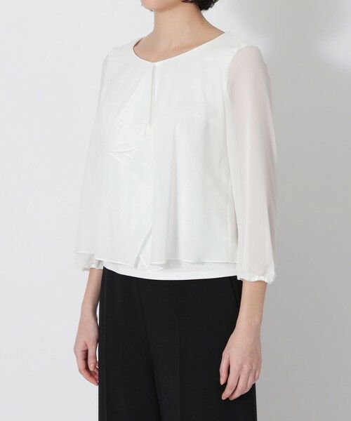 EPOCA / エポカ カットソー | シフォンコンビカットソー【2023年春夏モデル】 | 詳細6