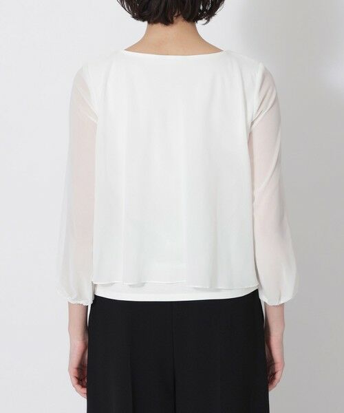 EPOCA / エポカ カットソー | シフォンコンビカットソー【2023年春夏モデル】 | 詳細7