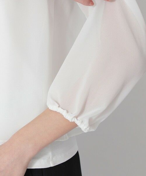 EPOCA / エポカ カットソー | シフォンコンビカットソー【2023年春夏モデル】 | 詳細8