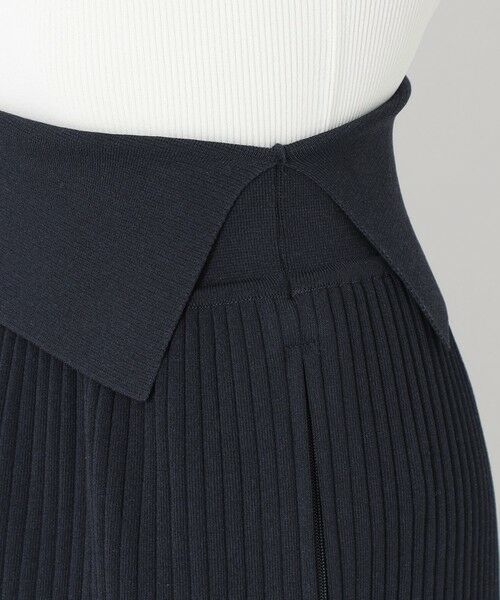 【La maglia】サイドジップ　ニットタイトスカート