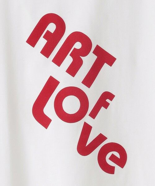 EPOCA / エポカ カットソー | 【FAUBOURG 54】ART OF LOVEカットソー《WEB＆EPOCA THE SHOP店舗限定》 | 詳細5