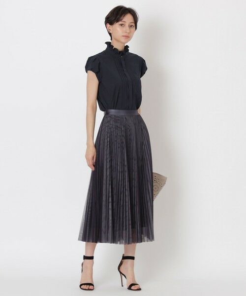 EPOCA / エポカ ロング・マキシ丈スカート | チュールプリーツ スカート【2023年春夏モデル】 | 詳細3