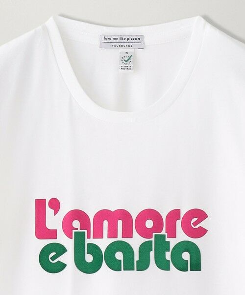 EPOCA / エポカ カットソー | 【FAUBOURG 54】L'amore e Bastaカットソー《WEB＆EPOCA THE SHOP店舗限定》 | 詳細2