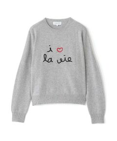 【MAISON LABICHE】グレーニットプルオーバー《WEB＆EPOCA THE SHOP店舗限定》